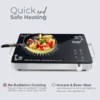indo infrared induction cooktoop | 2000w electric gas chulha | 1 year warranty
