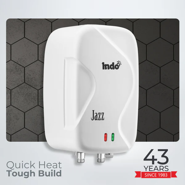 indo jazz instant water heater | 3000w instant geyser suitable for bathroom & kitchen indo jazz instant water heater | 3000w instant geyser suitable for bathroom & kitchen